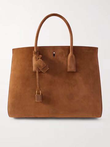 Suede tote